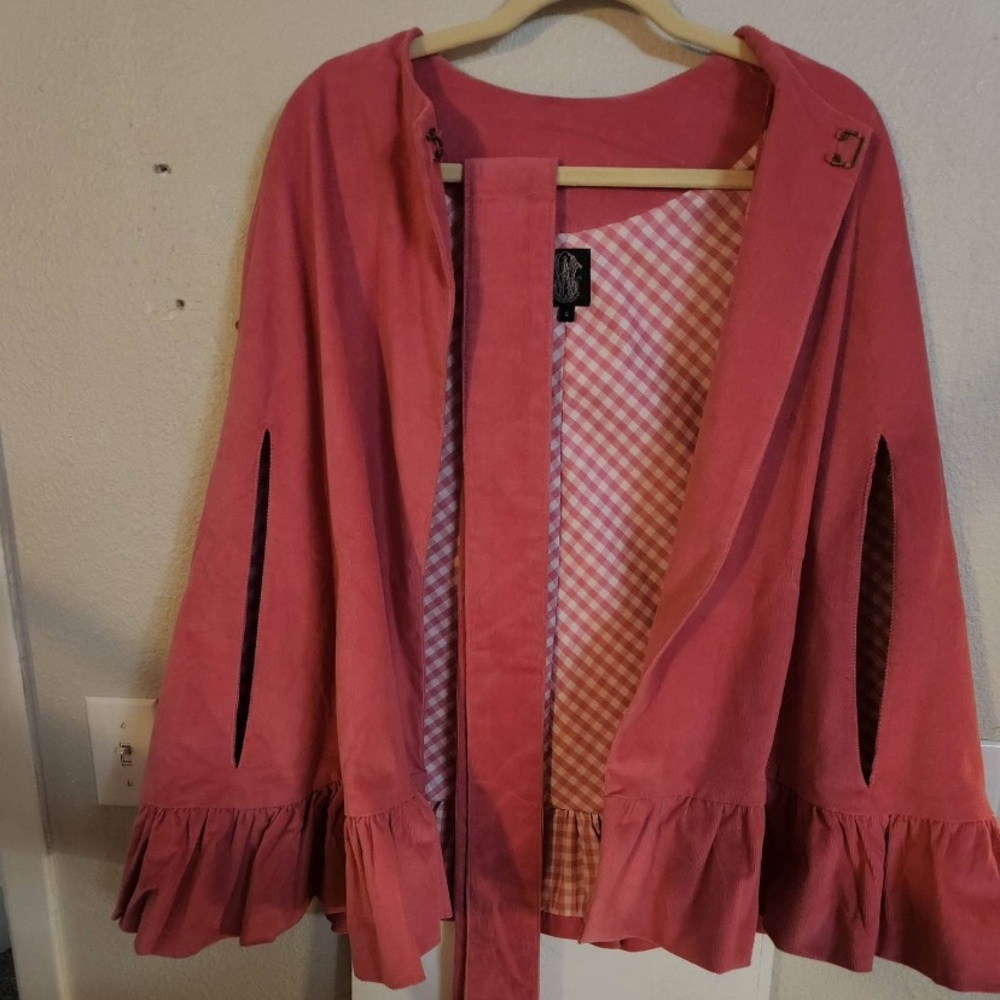Elizabeth Wilson Pink Cape